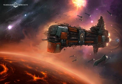 Flota del Mechanicus Ilustracion