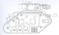 Tanque de Batalla Leman Russ Ejecutor, exclusivo de Ryza.