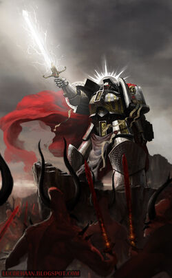 Marine caballero gris