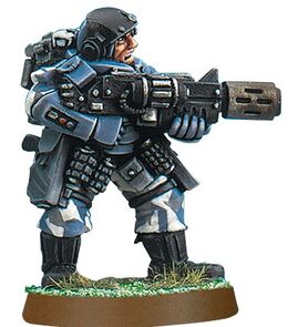 Miniatura guardia imperial armadura caparazon