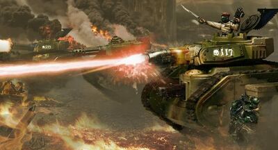 Guardia imperial blindados 117 regimiento leman russ ejecutor