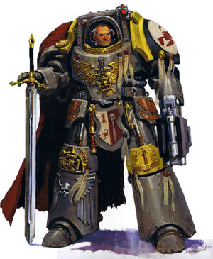 Escorpiones Rojos Alto Lord Comandante Carab Culln Marines Espaciales Astartes Wikihammer