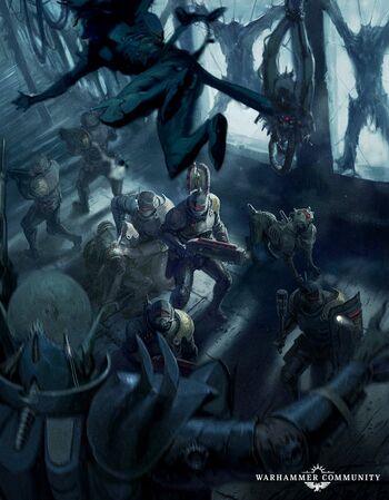 Arbites vs Drukhari Kill Team