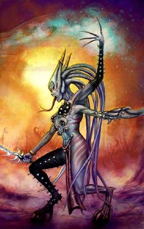 Caos zarakynel demonio slaanesh