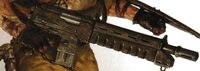 Rifle automático modelo Agripinaa modificado