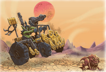Buggy Gretchin amarillo
