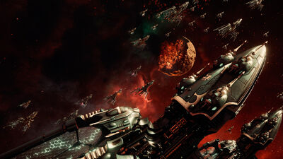 Flota Eldar Battlefleet Gothic Armada