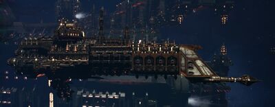 El Crucero clase Dictador en Battlefleet Gothic: Armada.