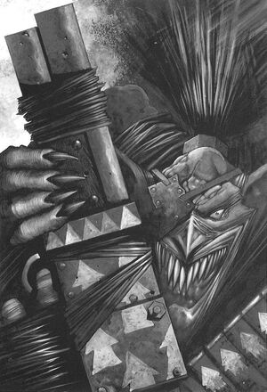 Gretchin Gorkamorka 02 por Wayne England