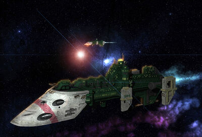 Destructor Clase Cobra Flota Imperial Formacion Wikihammer