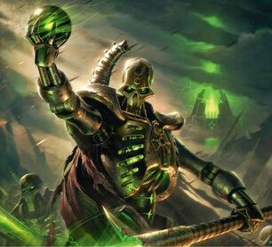 Necrones señor supremo orbe de poder