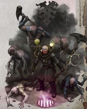 Culto Genestealer al ataqueIlustracion