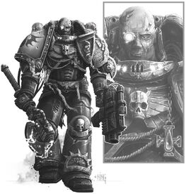 Guardianes de la Muerte Capitan de la Guardia Mordigael Angeles Sangrientos Ordo Xenos Wikihammer