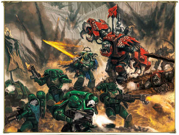 Salamanders vs Orks