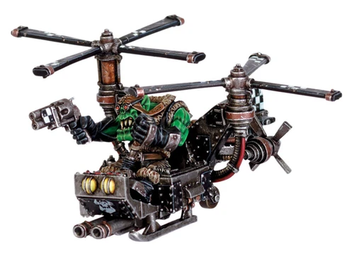 Gorkamorka (después usado como Kóptero genérico hasta 5ª Edición).