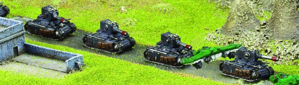3 Imperial Guard Ragnarok Heavy Tank – Epic 40,000 – 2005 – Métal – Citadel