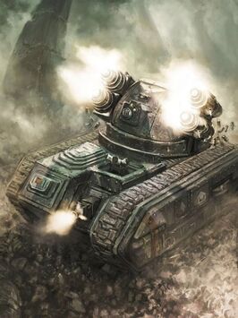 Tanque de Supresión Wyvern Guardia Imperial Astra Militarum