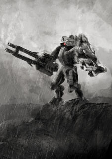 XV9 Amenaza T'au ilustración Wikihammer
