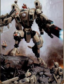 XV104 Cataclismo Tau Armadura Warhammer 40k Wikihammer