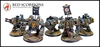 Dreadnought de los Escorpiones Rojos