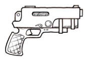 Pistola Craver, de manufactura Nametheriana. Es una pistola usada por el ejército de Pandorash y por muchas de sus mafias.