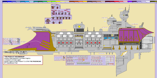 Orgullo del Emperador acorazado clase Gloriana