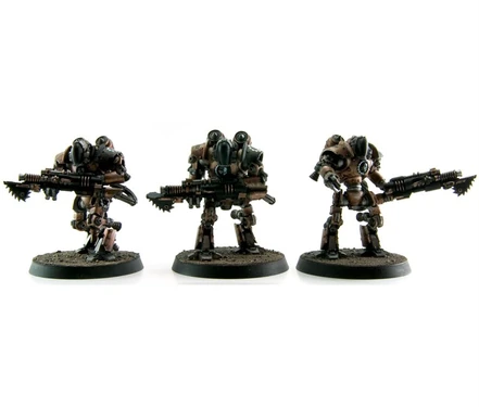 Thallaxii con rifles de relámpagos (Forge World).