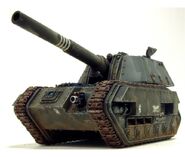 Tanque artillado clase Basilisk de la Guardia Imperial de Armaggedon