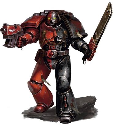 Protector de Ángeles de sangre Banner Antiguo sanguinaria marines espaciales warhammer