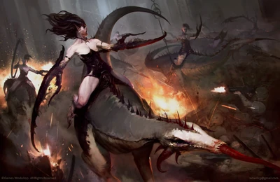 Rastreaalmas de slaanesh Ilustracion