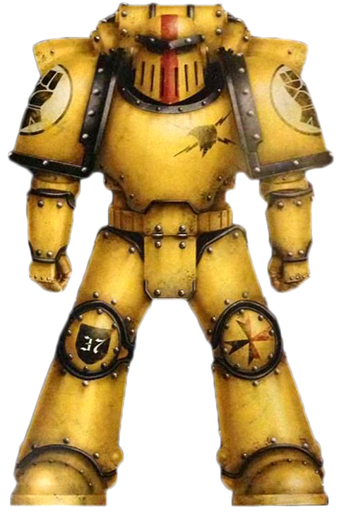 40k-Imperial Puños-Medio Cruz//Storm escudos x4