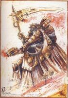 Mortarion, por John Blanche.