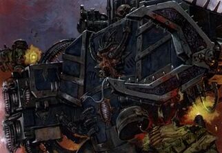 Demetrus dreadnought caos slaanesh