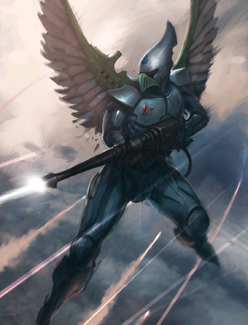 Halcones Cazadores Eldars 6ª Edición ilustración