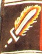 Antiguo emblema de los Marcas de Fuego.