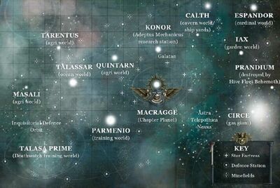 Mapa sistema ultramar