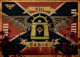 Estandarte 8º Regimiento de Cadia