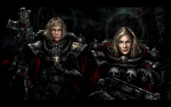 Sororitas 2 hermanas batalla