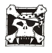 Glifo simplificado de la Jolly Ork.