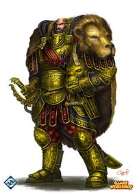 Señor de la Guerra Tiber Achilus, Primer Lord Militante de la Cruzada de Achilus de la Cuenca de Jericho