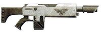 Rifle láser modelo Mymeara