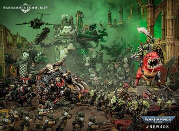 Orkos Ghazghkull y su Horda