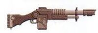 Rifle láser modelo Lucius.