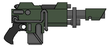 Rifle láser modelo Voss