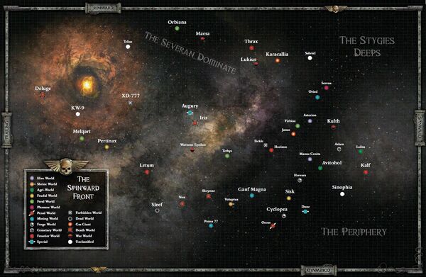 Mapa frente spinward