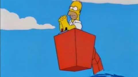 Homer Simpson - Sálvame Superman.-0