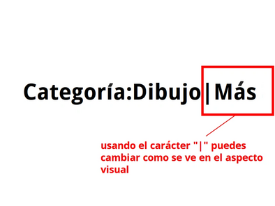 Esto significa que solo se verá la palabra “Mas”