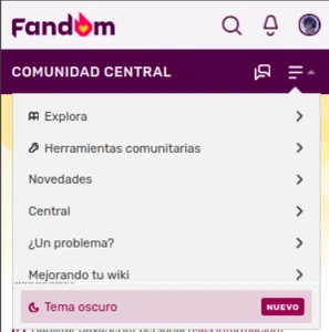Cambia entre el tema oscuro y claro en móvil.