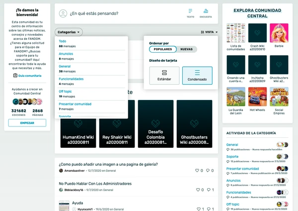 Ahora parece un foro