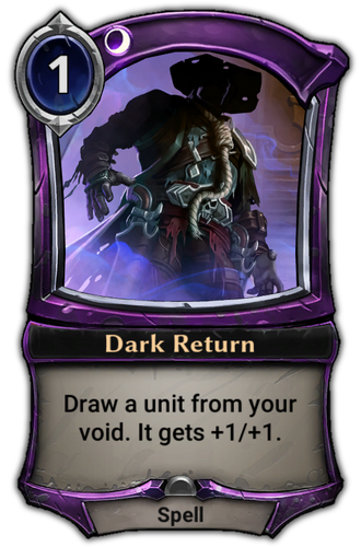 Dark Return card